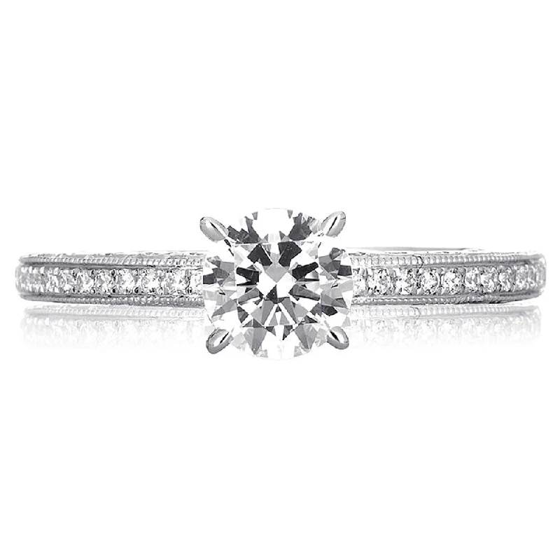 A.Jaffe Intricate Gallery Detail Diamond Engagement Ring MES381/101