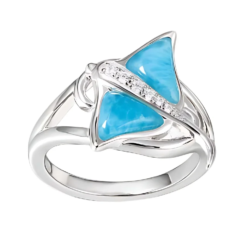 Larimar Ring