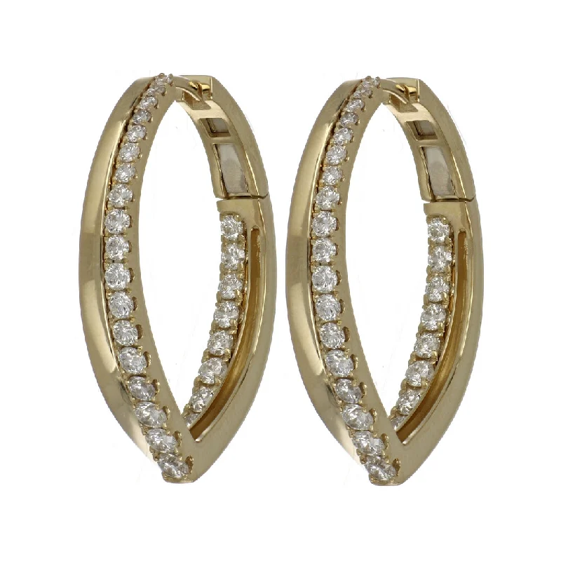 White Diamond Earrings (White Diamond 1.49 cts.)