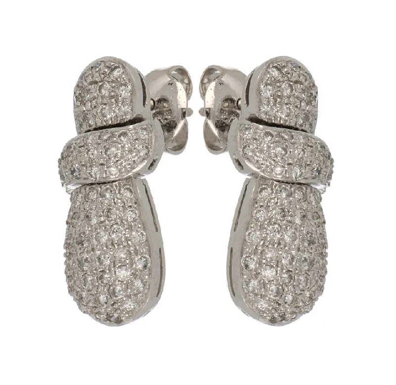 White Diamond Ladies Earrings (White Diamond 1.66 cts.)