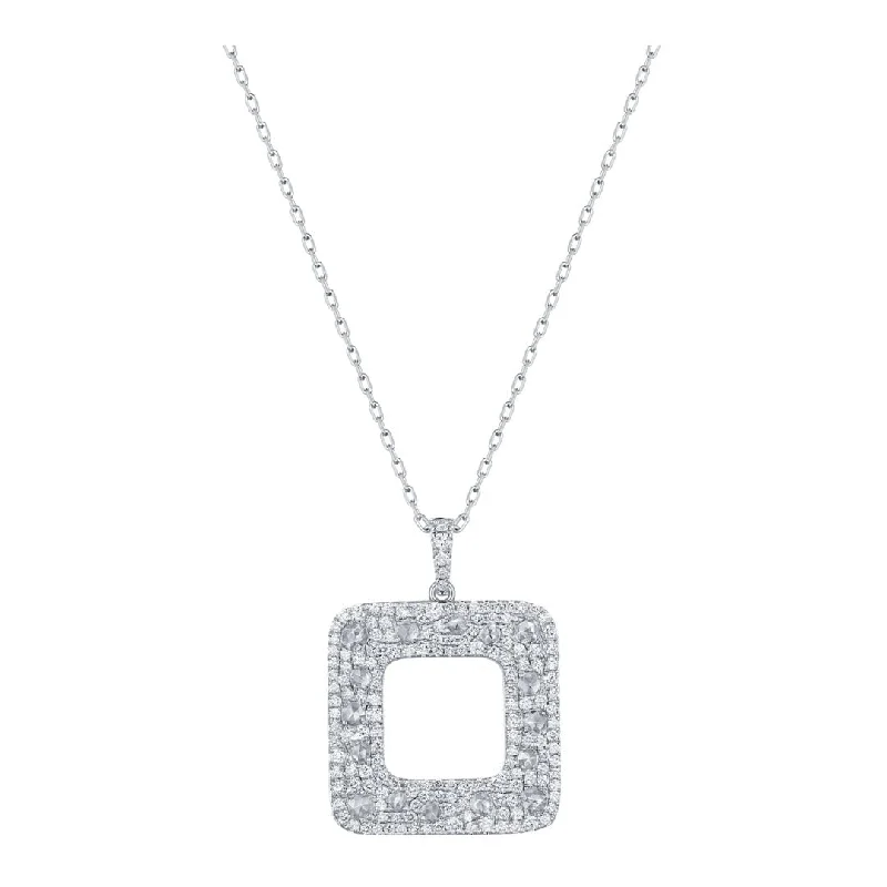 White Diamond Pendant (White Diamond 0.83 cts. White Diamond 0.32 cts.)