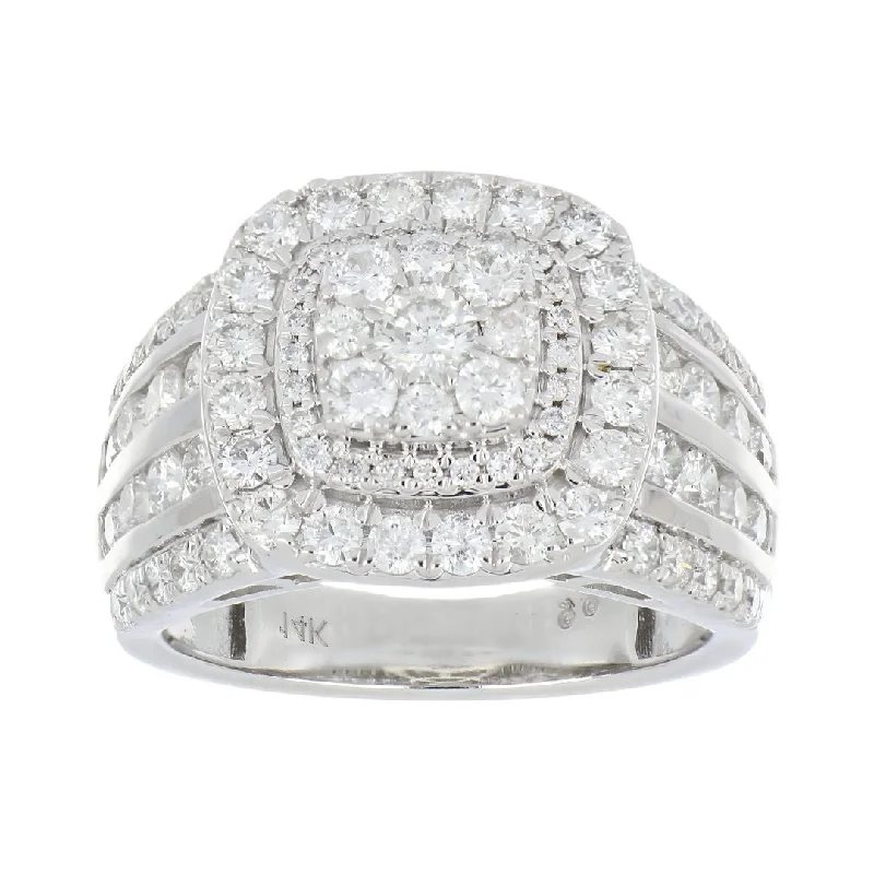 White Diamond Ring (White Diamond 2.09 cts.)