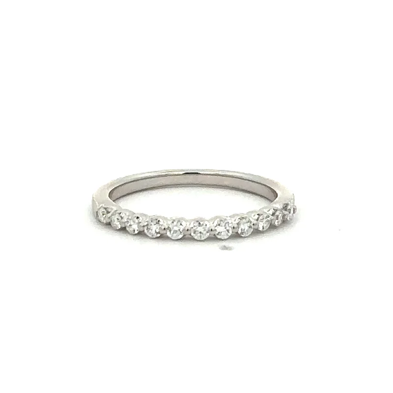 .25 CTW Diamond Wedding Band in White Gold