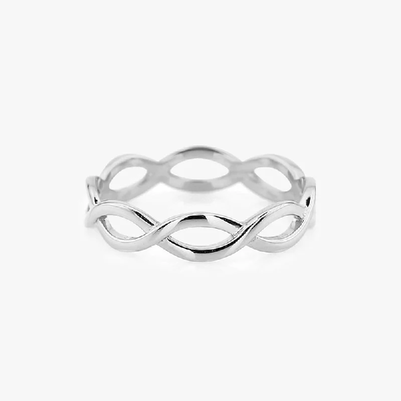 14K White Gold