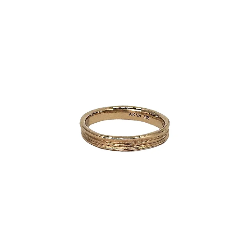 Wedding band ll 14K Gold Ring