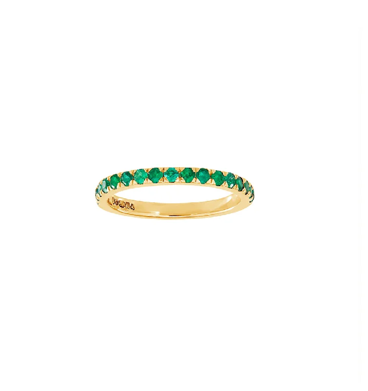 Emerald Eternity Ring