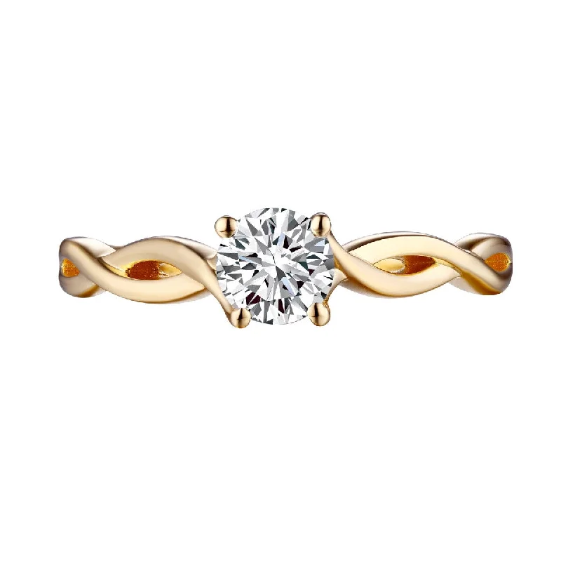 Solitaire Round Engagement Ring S201586