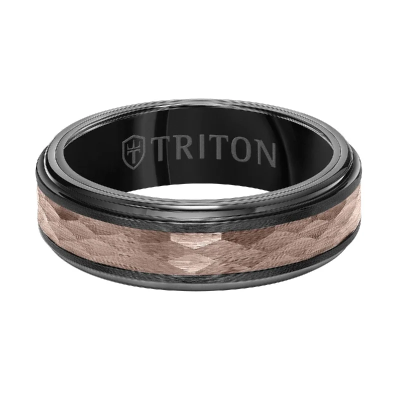 Triton 7MM Espresso Tungsten Wedding Band